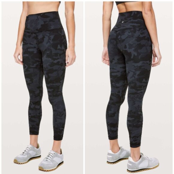 Lululemon Align Pant II *25" Incognito Camo Multi Grey - Picture 1 of 7